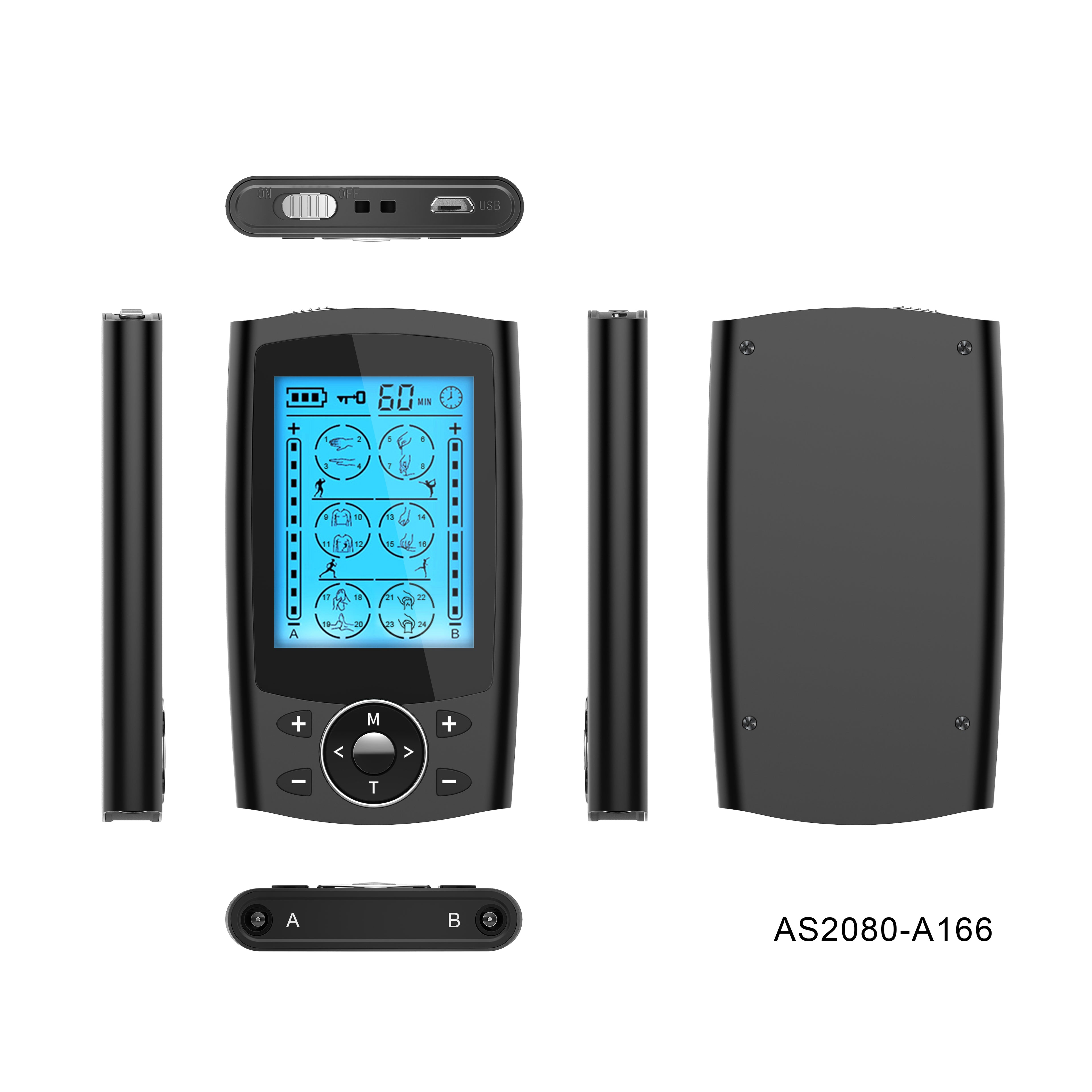 Dual Channel TENS Massager