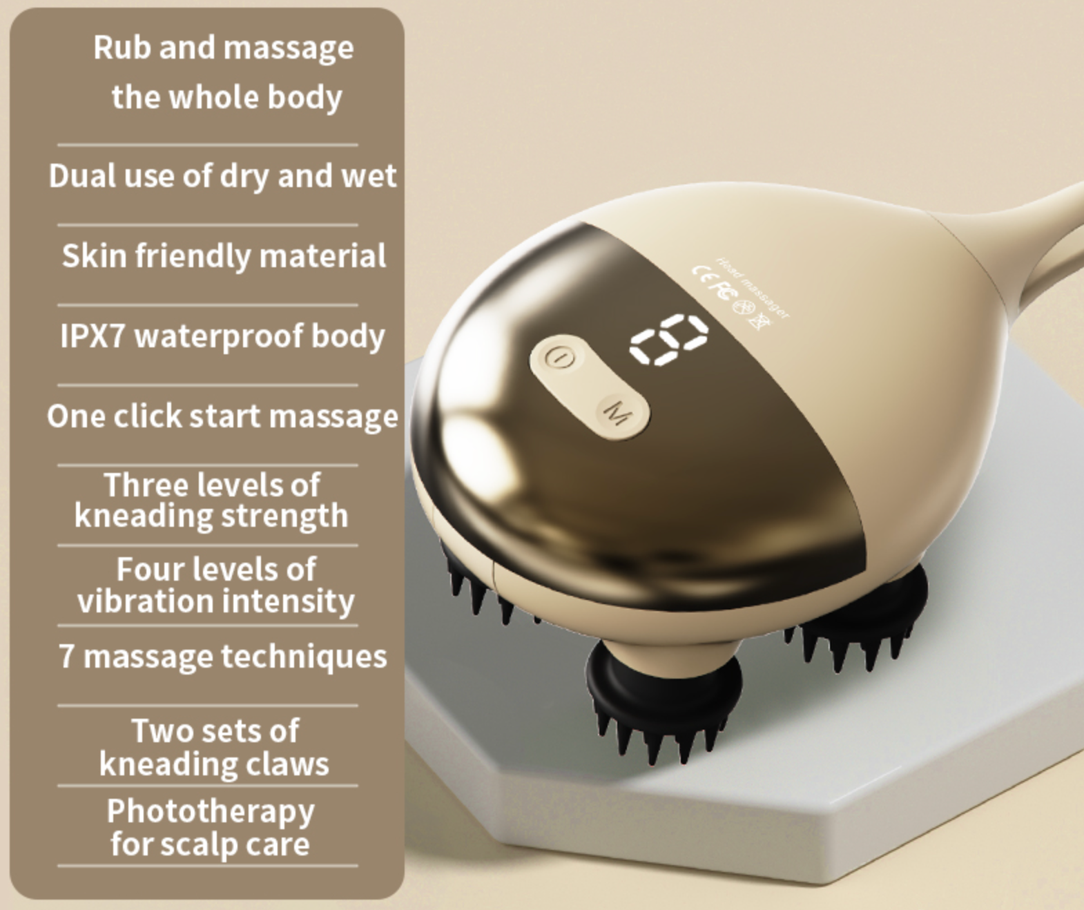 Head Massager For Scalp