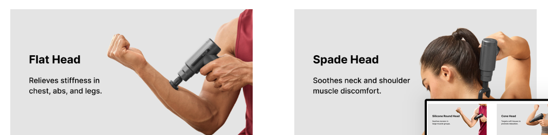 Percussion Gun Massager for Full Body Pain Relief